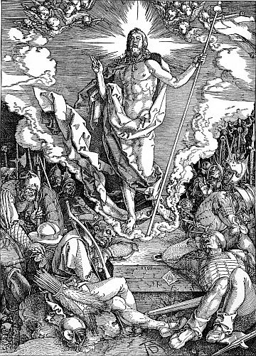 Dürer, Die Auferstehung (Große Passion), 1510